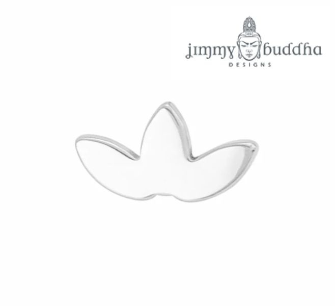 Titanium Tripple Marquise Threadless End 4mm