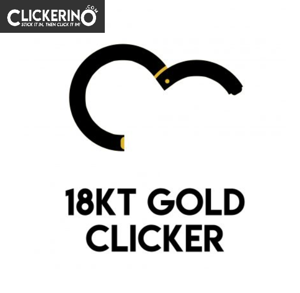 18k Gold Seam Clicker