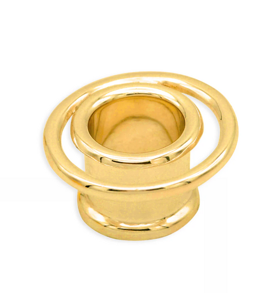 14k Gold Plated Ellipse Eyelets