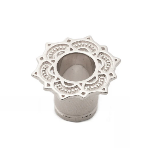 Sterling Silver Lotus Drop Eyelets