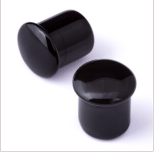 Simple Single Flare Glass Plugs (single)