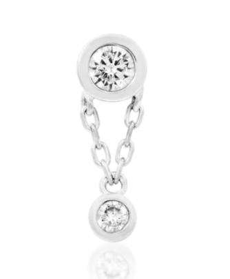 14k Gold Cora Threadless End