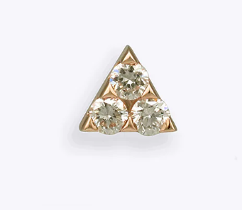 14k Gold Ursa Minor Threadless End