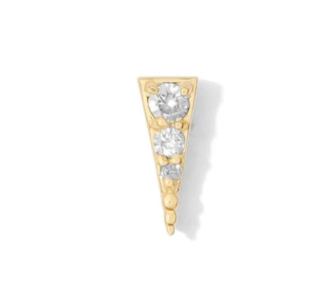 14k Gold Mythic Threadless Pin End