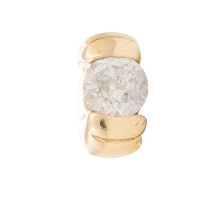 14k Gold Memory Threadless Pin End