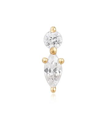14k Gold Apollo Threadless End