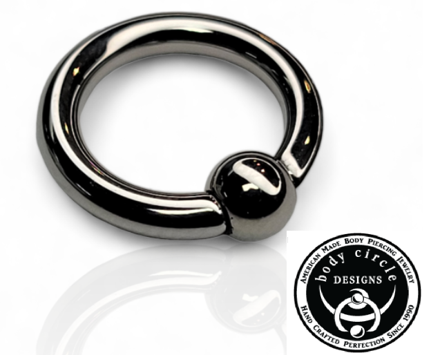 Standard Titanium Fixed Bead Ring (Body Circle)
