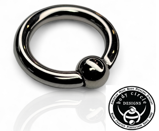 Standard Titanium Fixed Bead Ring (Body Circle)