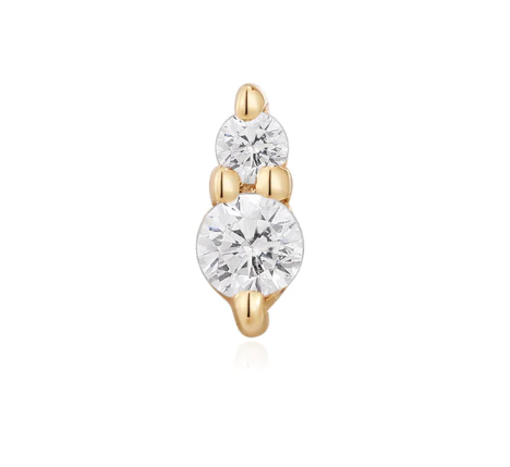 14k Gold Prim Threadless End