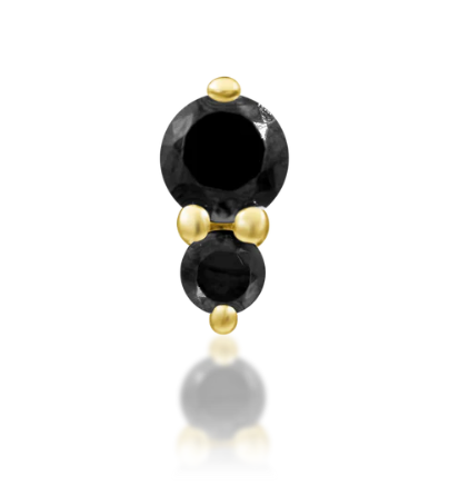 14k Gold Aman Threadless End