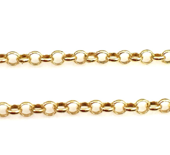 14k Gold Rolo Chain