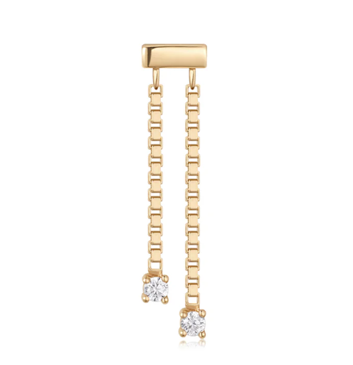14k Gold Power Play Threadless End