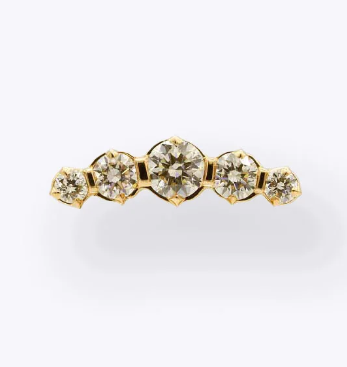 14k Gold Demi Threadless End