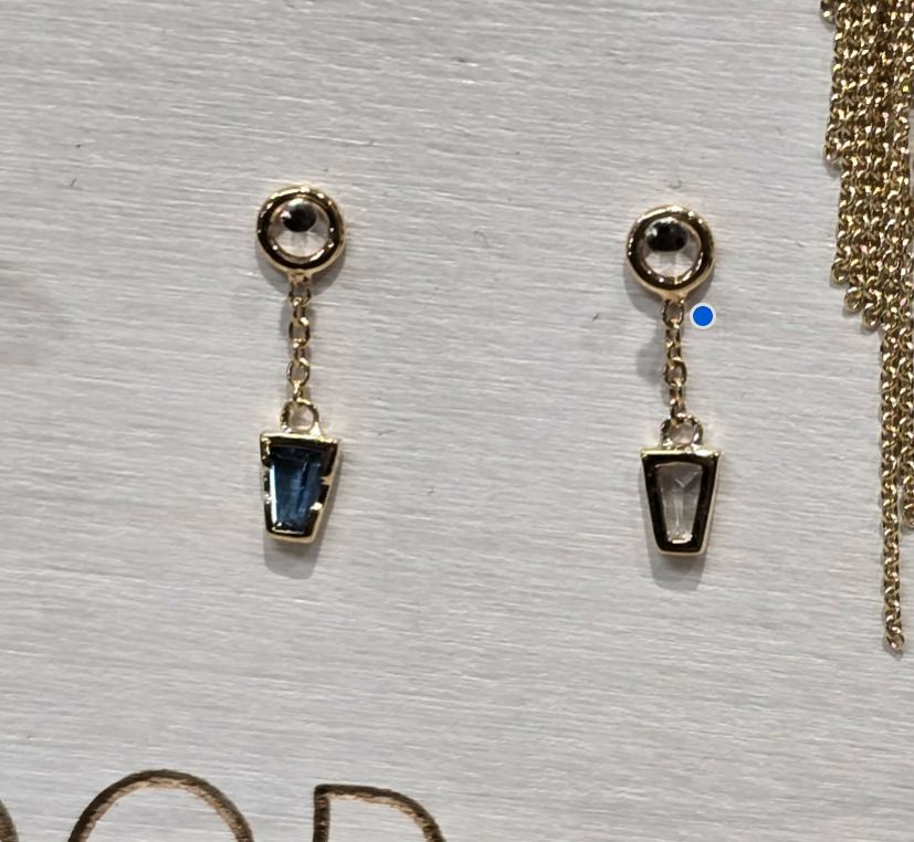 14k Gold Linda Chain Charm