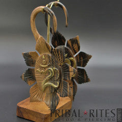 Large Flower Symbol Hangers ○ 2ga ○ Large