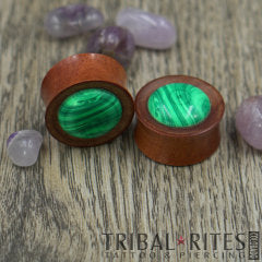 Green Bug Eye Plugs ○ 1"