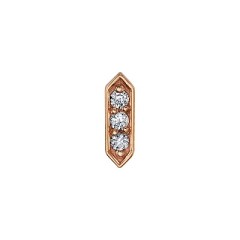 14k Gold Threadless Sillan