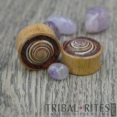 Swirled Anenome Plugs ○ 1"