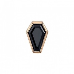 14k Gold Coffin Bezel